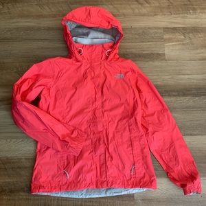 Women’s North Face rain jacket, size medium
